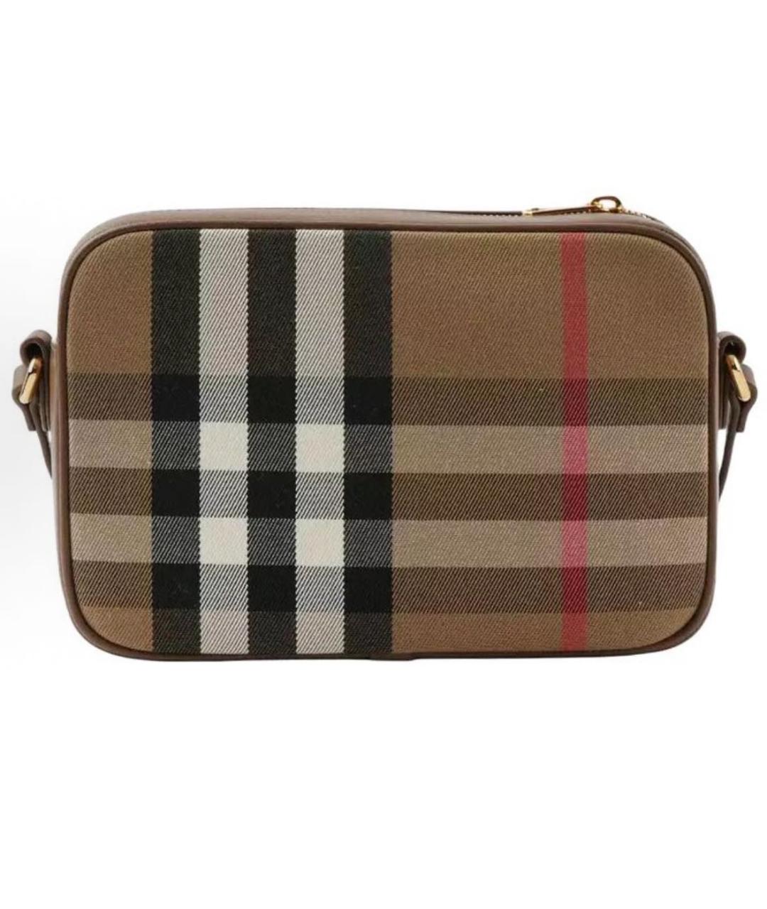 BURBERRY Коричневая сумка через плечо, фото 2