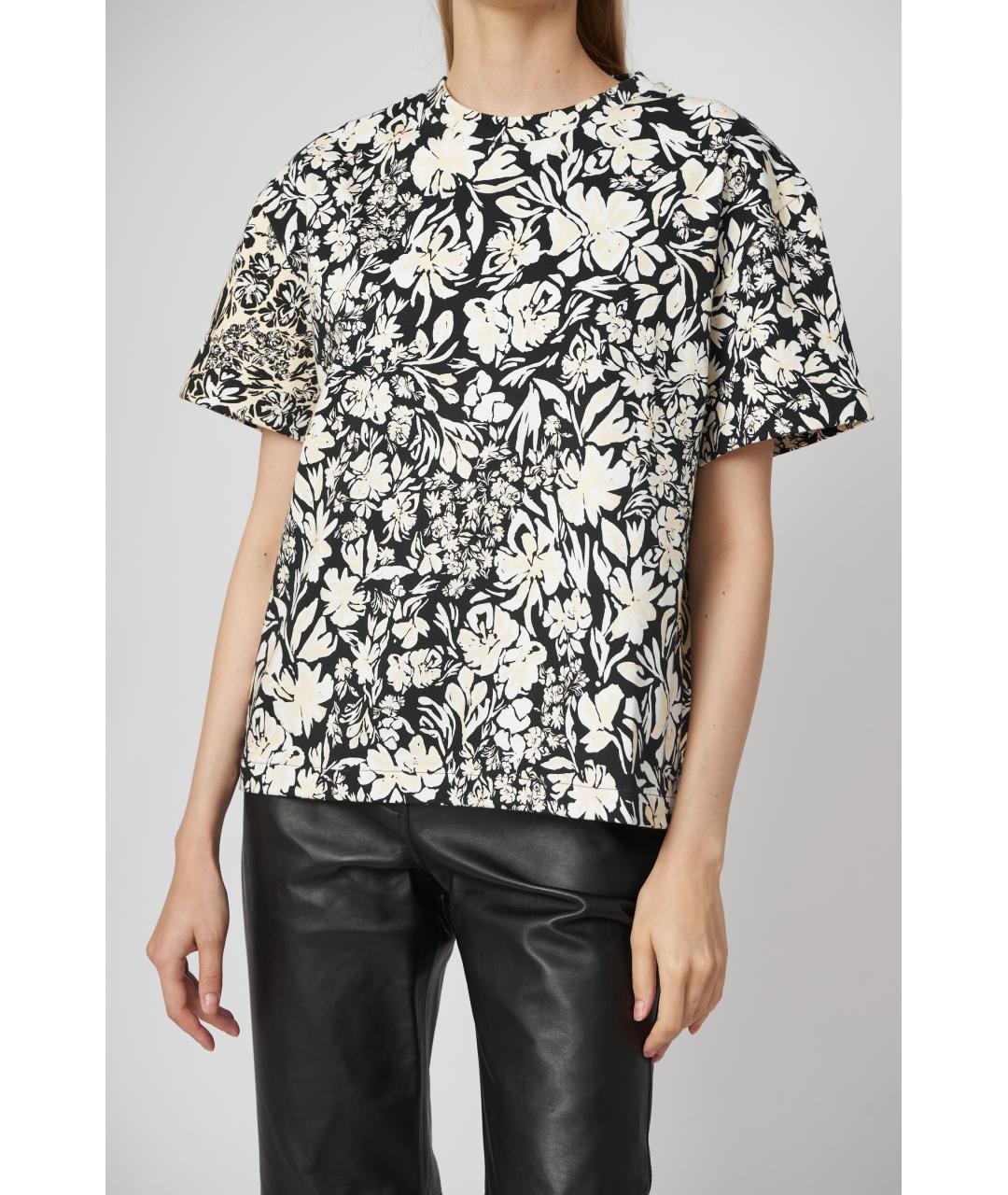 JIL SANDER Мульти хлопковая футболка, фото 5