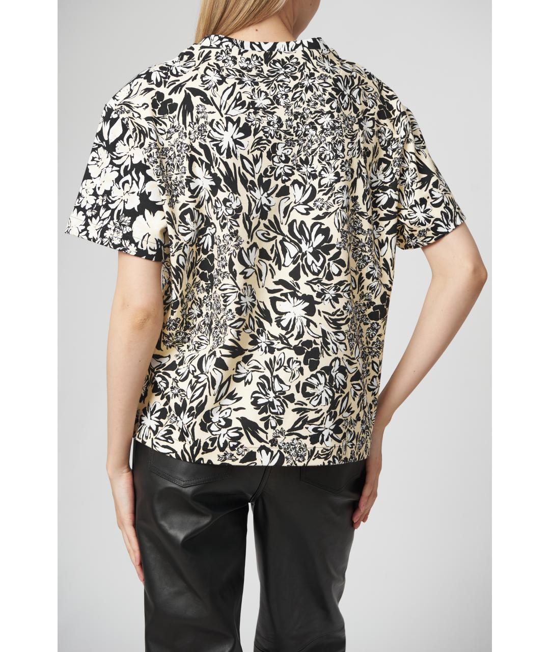 JIL SANDER Мульти хлопковая футболка, фото 4