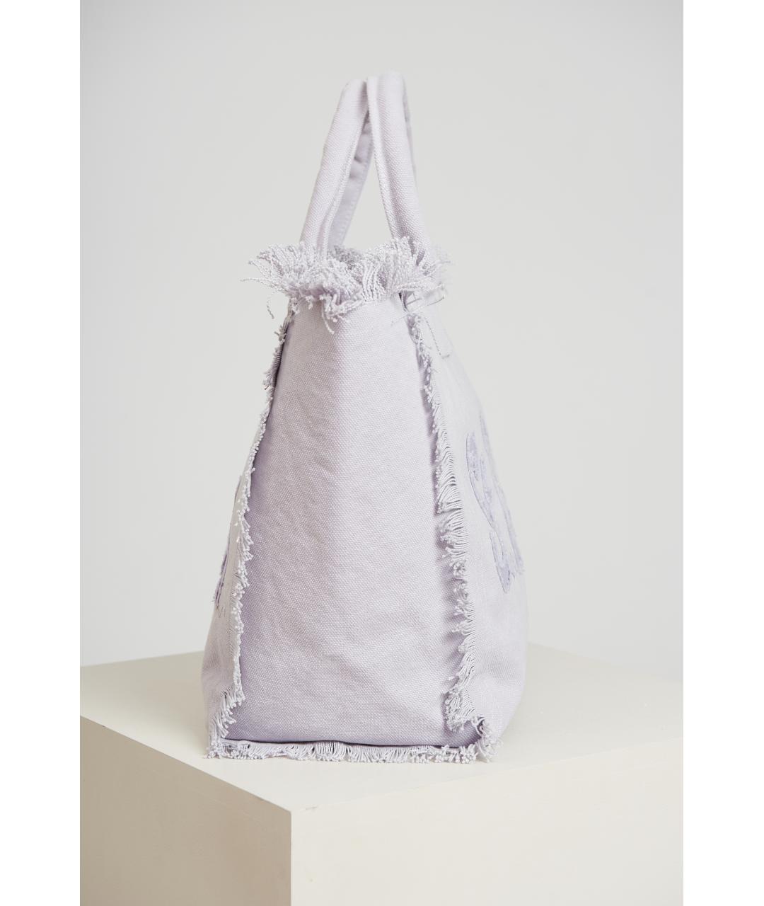 MC2 SAINT BARTH Белая тканевая сумка через плечо, фото 3