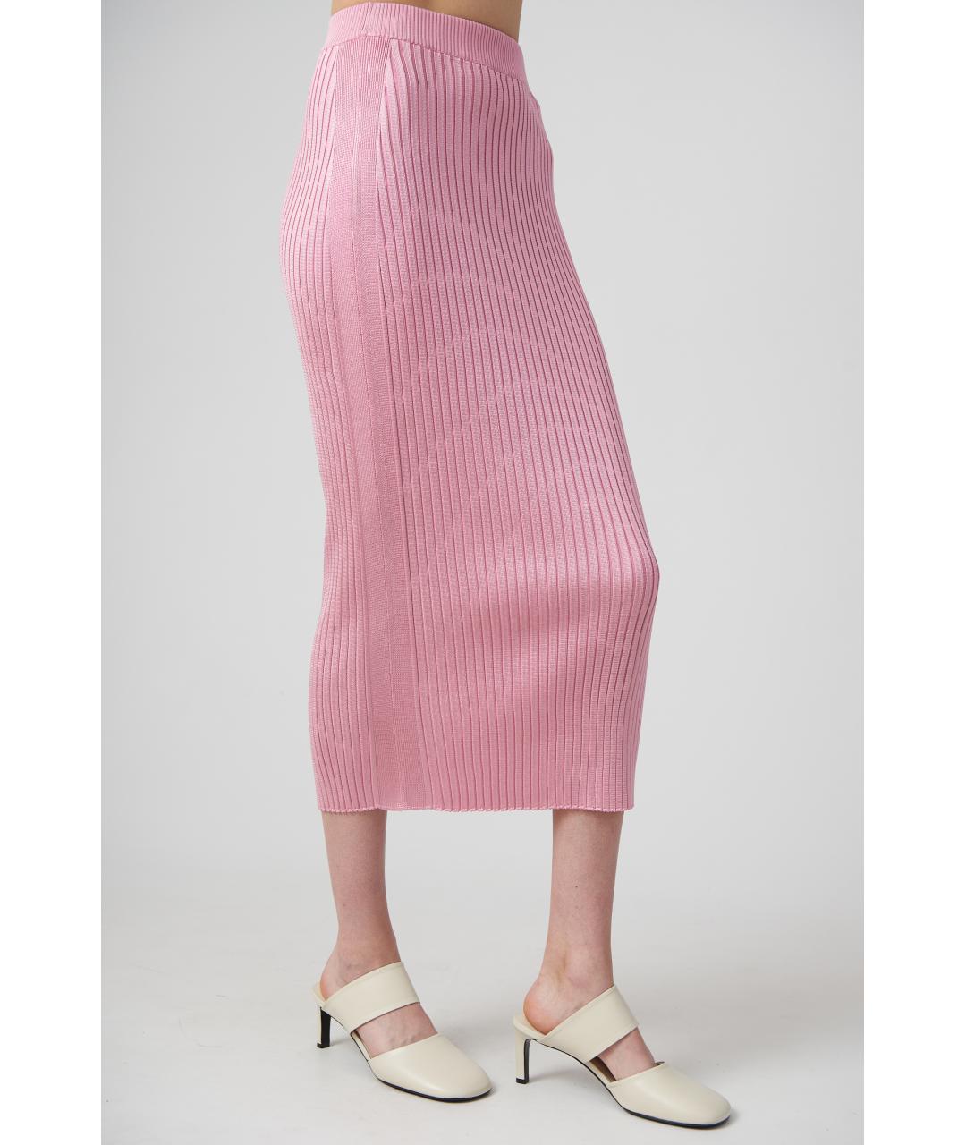 JIL SANDER Вискозная юбка миди, фото 3