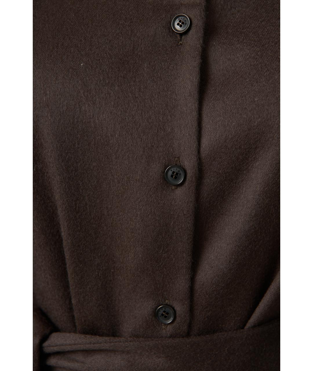KITON Коричневая кашемировая блузы, фото 2