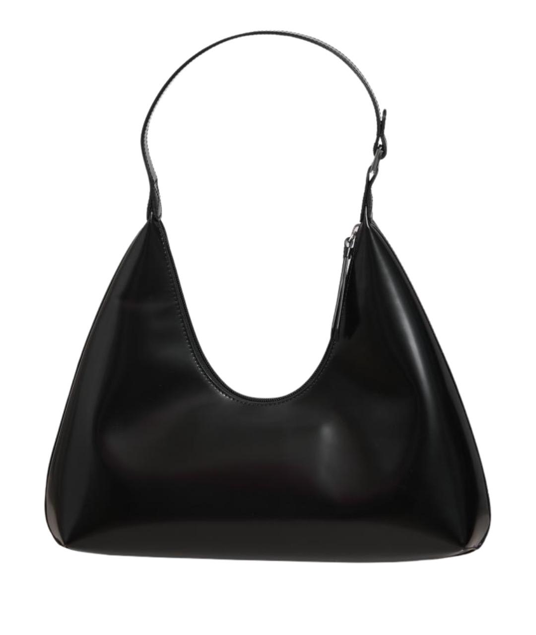 BY FAR Черная кожаная сумка с короткими ручками, фото 1