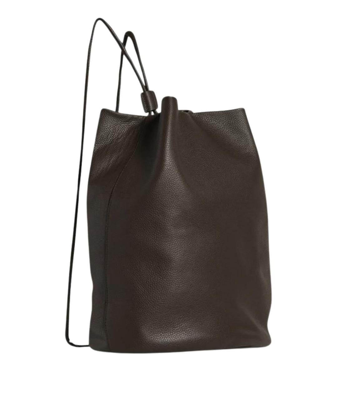 THE ROW Коричневый кожаный рюкзак, фото 1