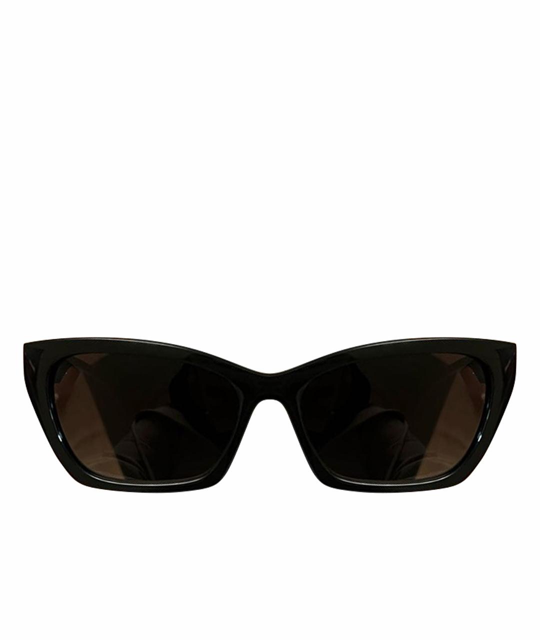 DOLCE&GABBANA Черные пластиковые солнцезащитные очки, фото 1