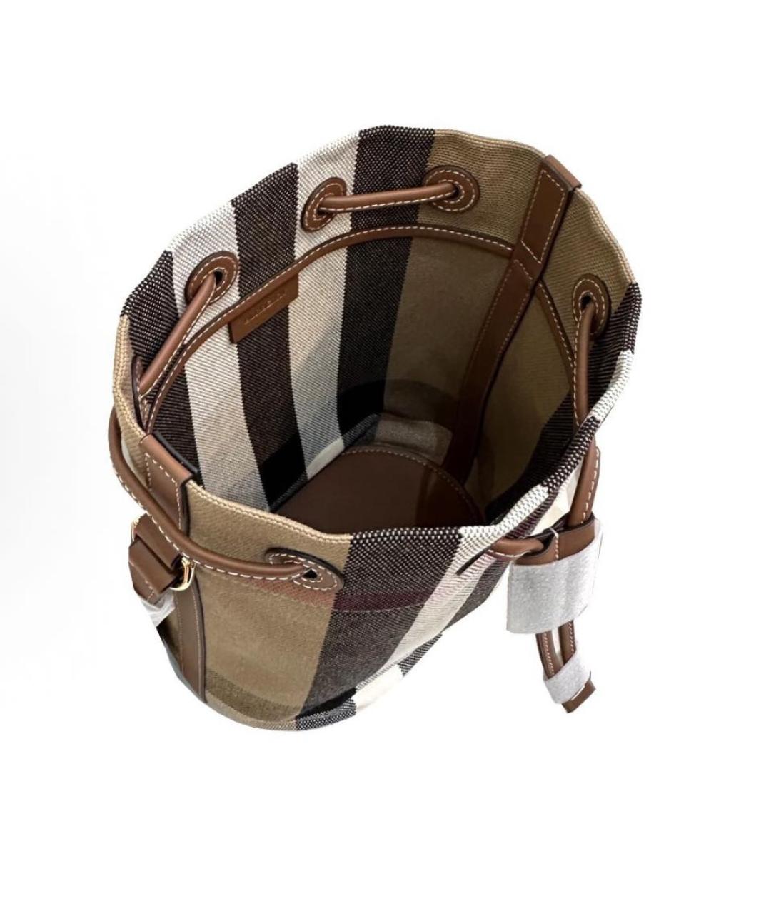 BURBERRY Коричневая сумка через плечо, фото 6