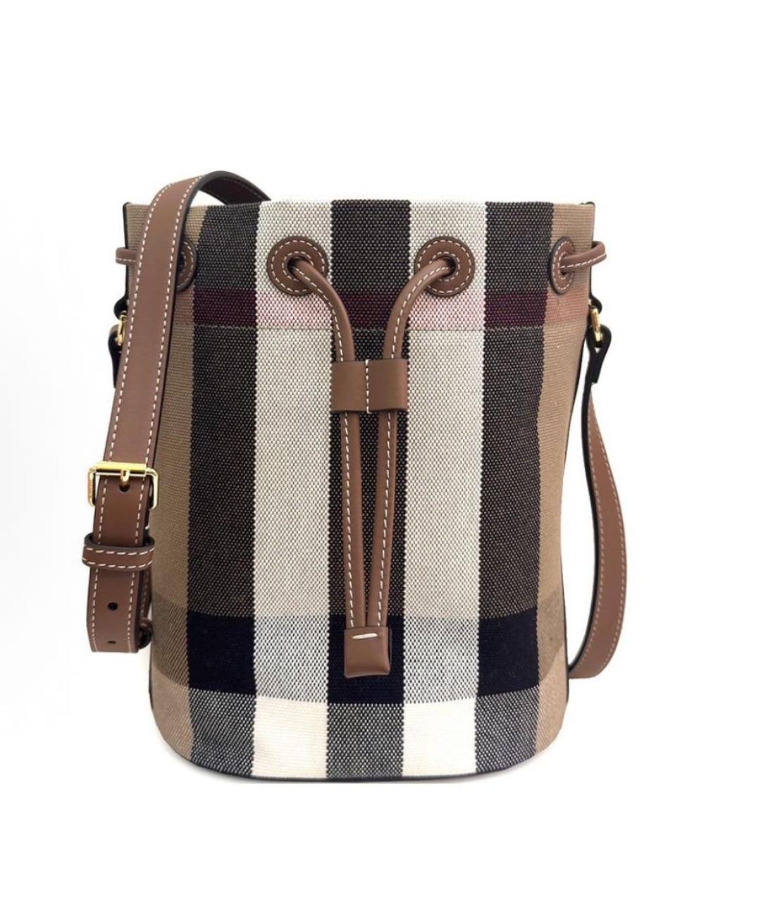 BURBERRY Коричневая сумка через плечо, фото 1