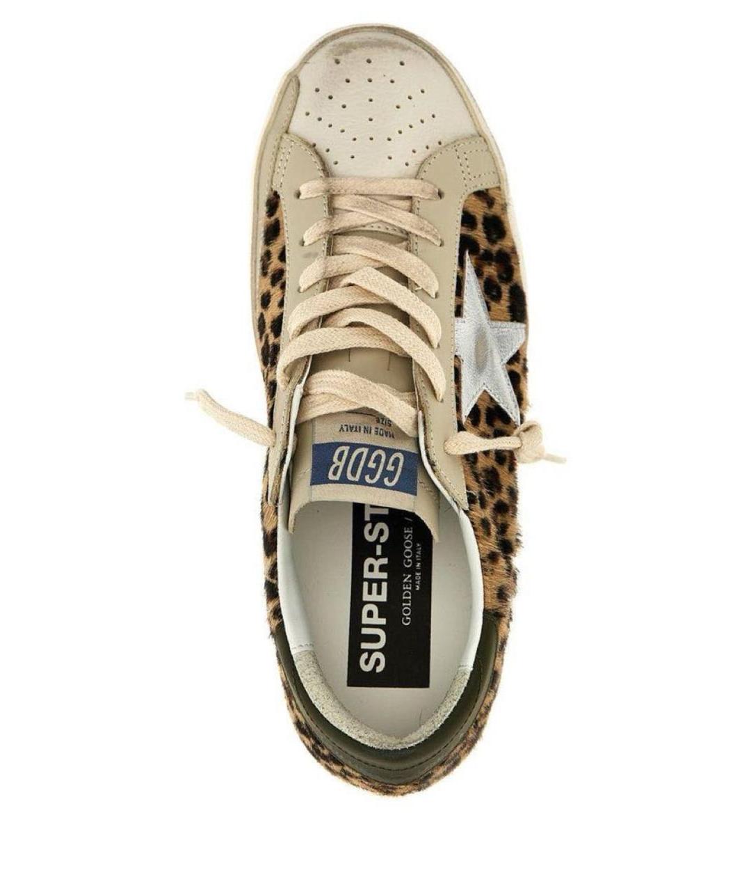 GOLDEN GOOSE DELUXE BRAND Мульти кожаные кеды, фото 3