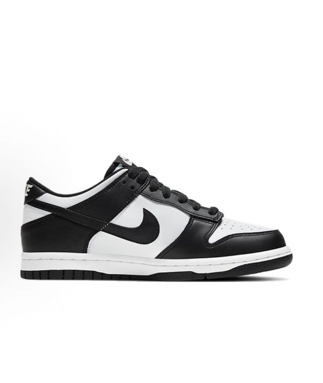 NIKE Черные кроссовки из искусственной кожи, фото 5