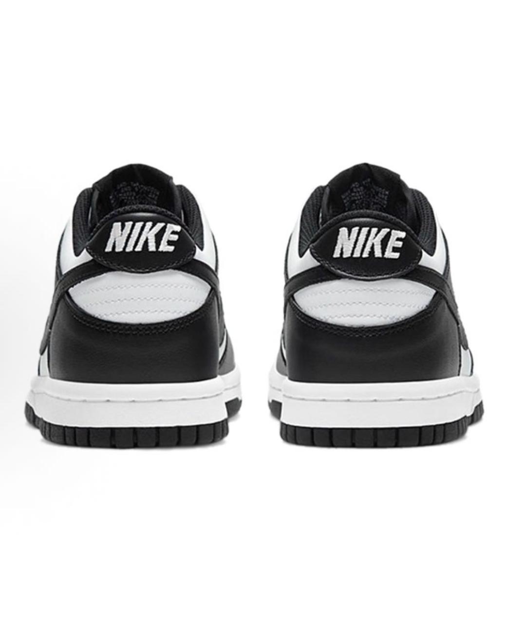 NIKE Черные кроссовки из искусственной кожи, фото 4