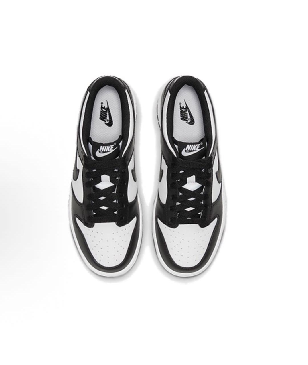 NIKE Черные кроссовки из искусственной кожи, фото 3