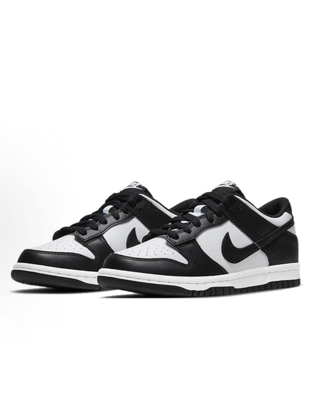 NIKE Черные кроссовки из искусственной кожи, фото 2