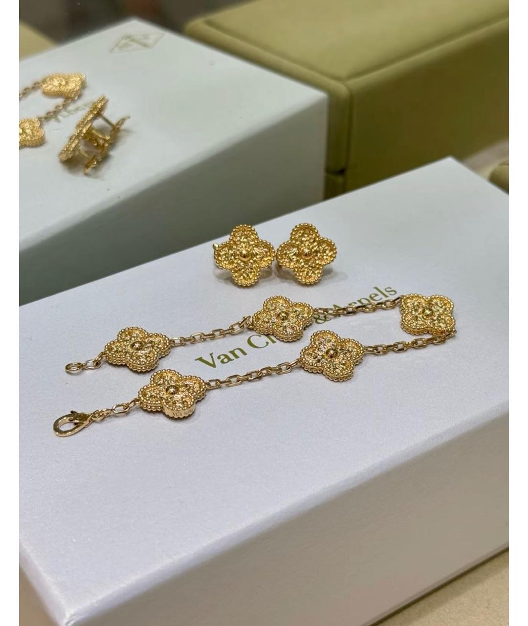 VAN CLEEF & ARPELS Золотой браслет из желтого золота, фото 5