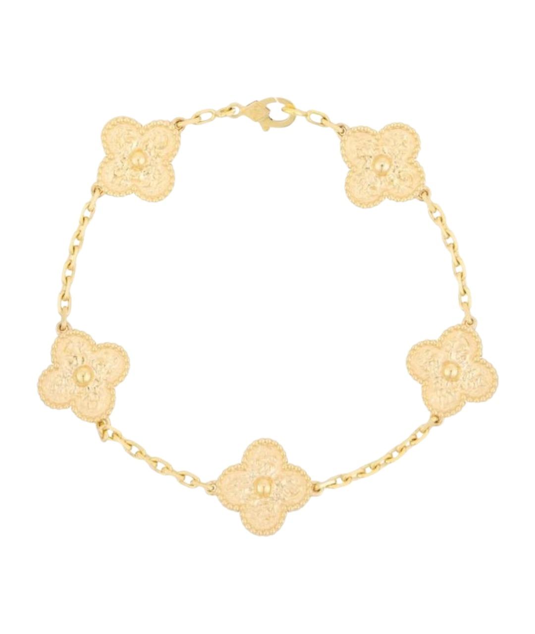 VAN CLEEF & ARPELS Золотой браслет из желтого золота, фото 1