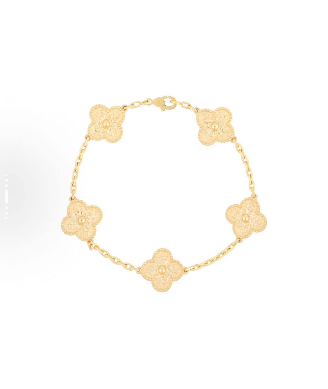 VAN CLEEF & ARPELS Золотой браслет из желтого золота, фото 6