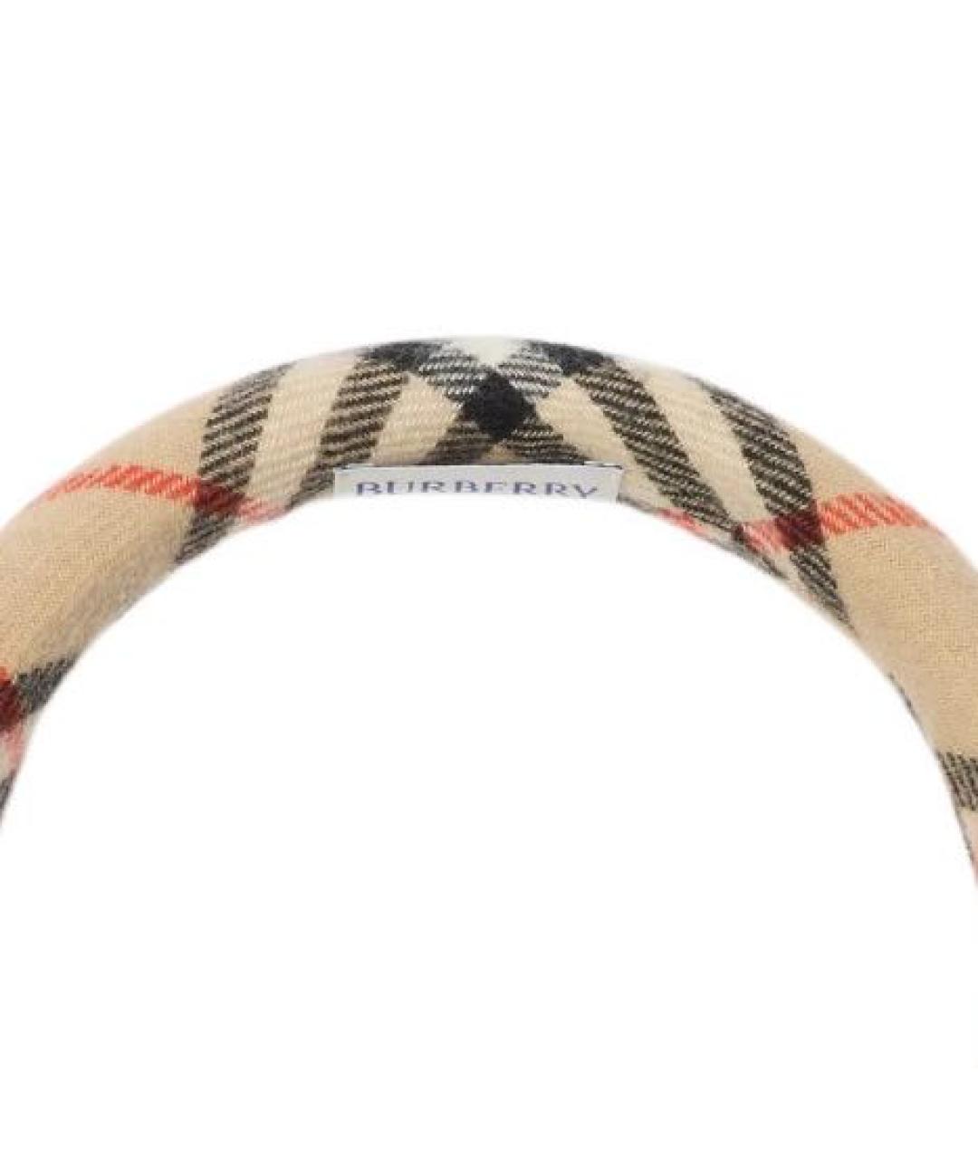 BURBERRY Коричневые наушники, фото 2