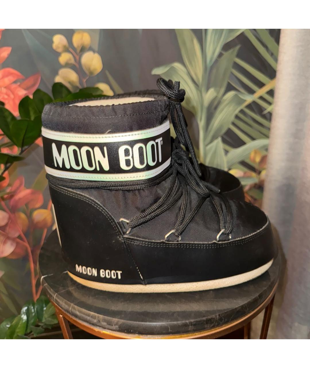 MOON BOOT Черные ботинки, фото 3