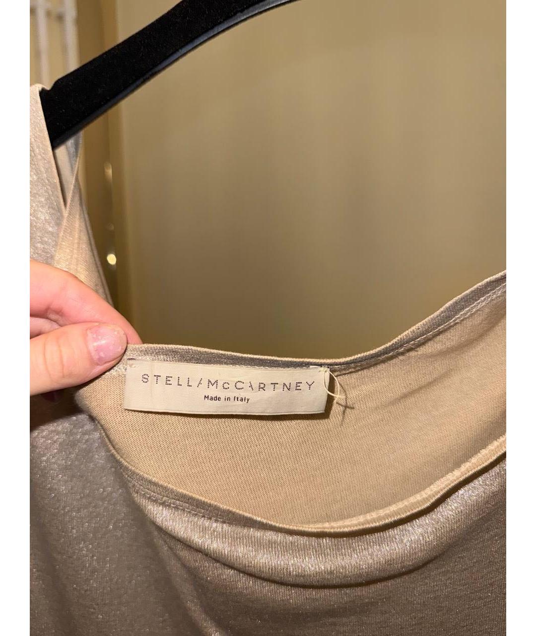 STELLA MCCARTNEY Бежевая футболка, фото 2