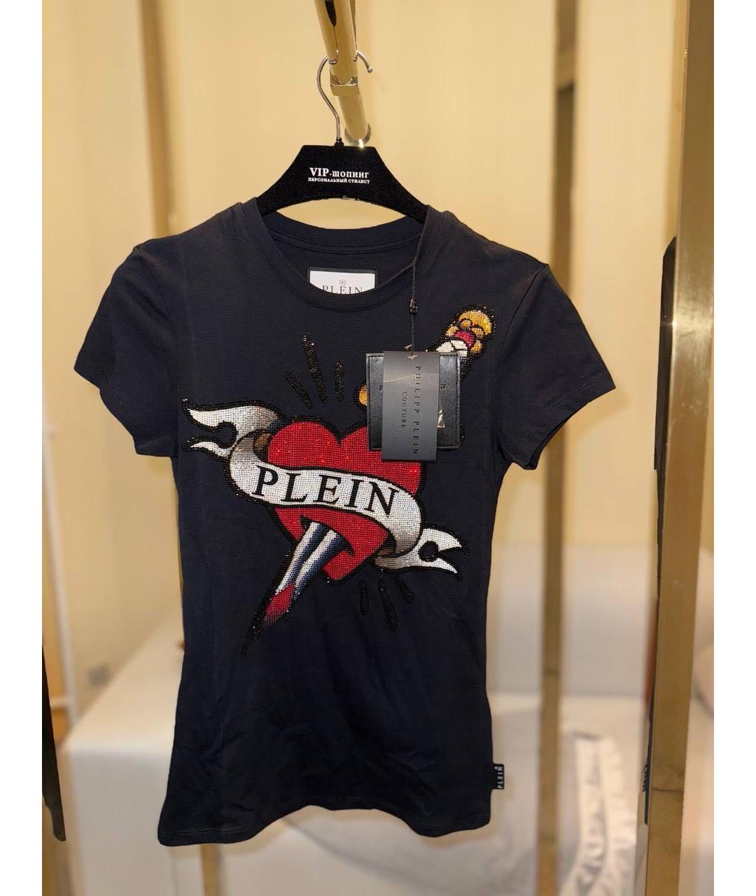 PHILIPP PLEIN Черная футболка, фото 5