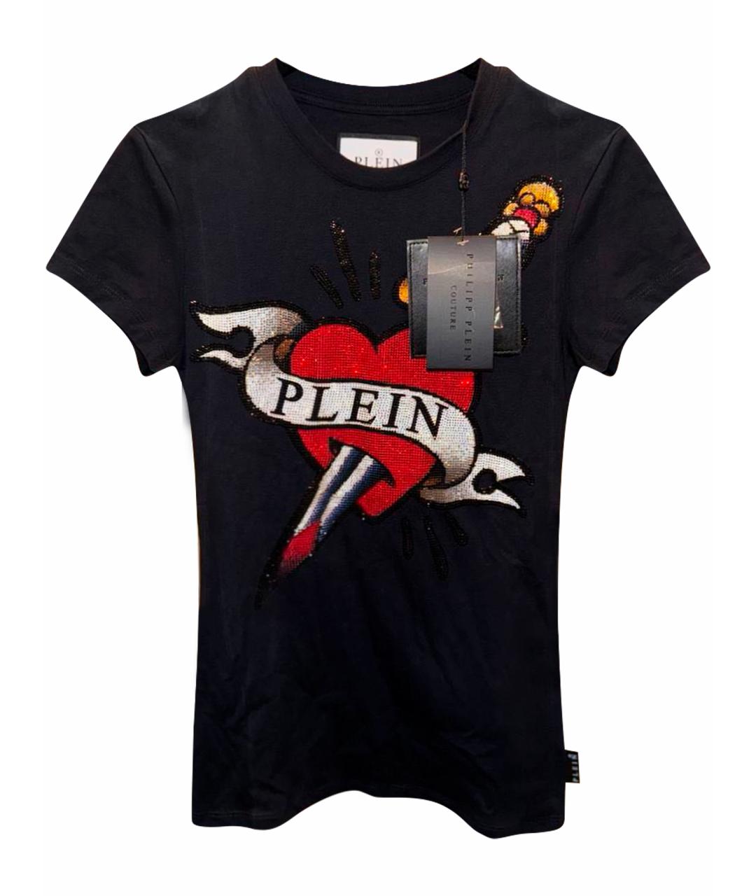 PHILIPP PLEIN Черная футболка, фото 1