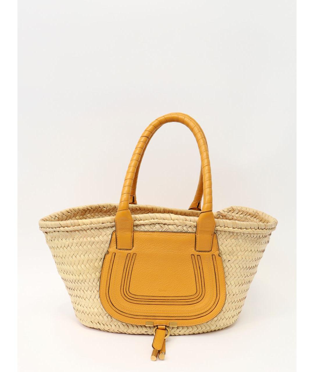 CHLOE Бежевая пляжная сумка, фото 9