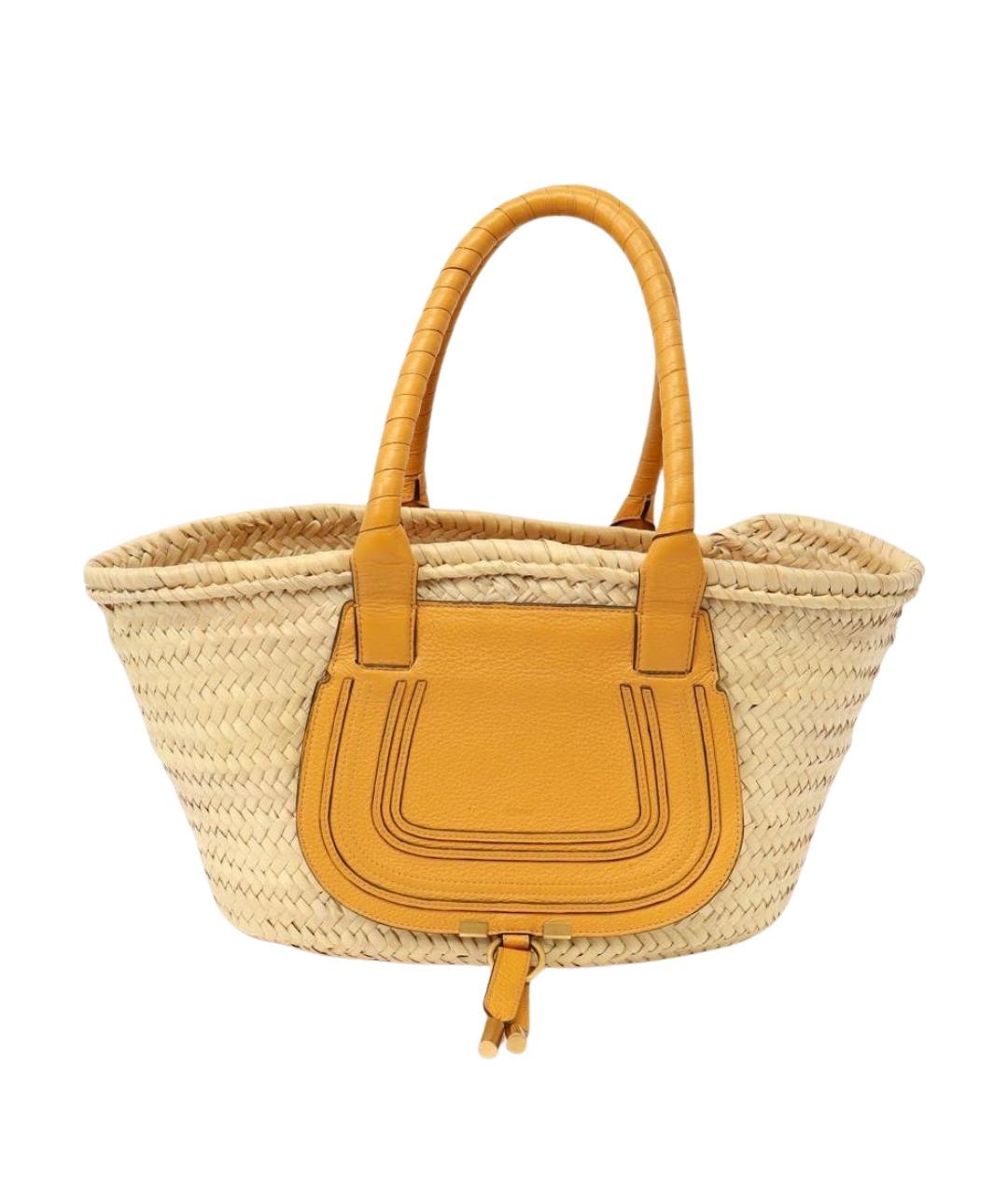 CHLOE Бежевая пляжная сумка, фото 1