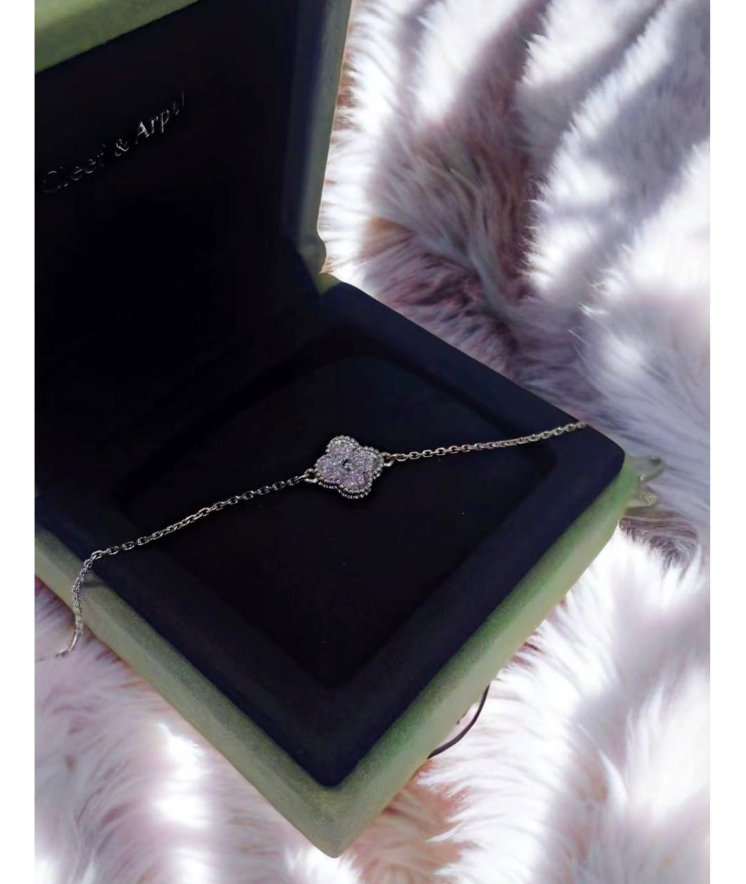 VAN CLEEF & ARPELS Серебрянный браслет из белого золота, фото 5