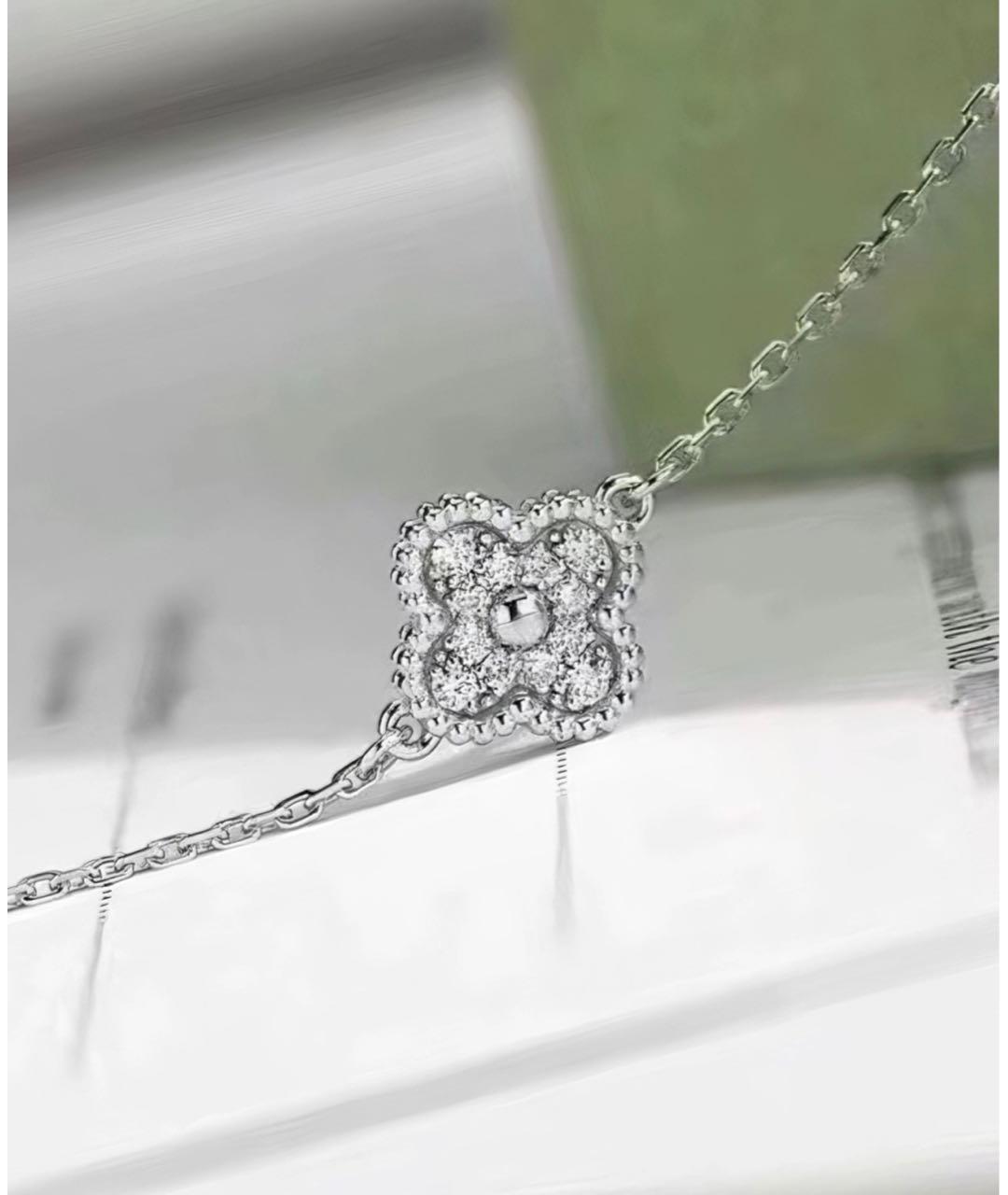 VAN CLEEF & ARPELS Серебрянный браслет из белого золота, фото 6