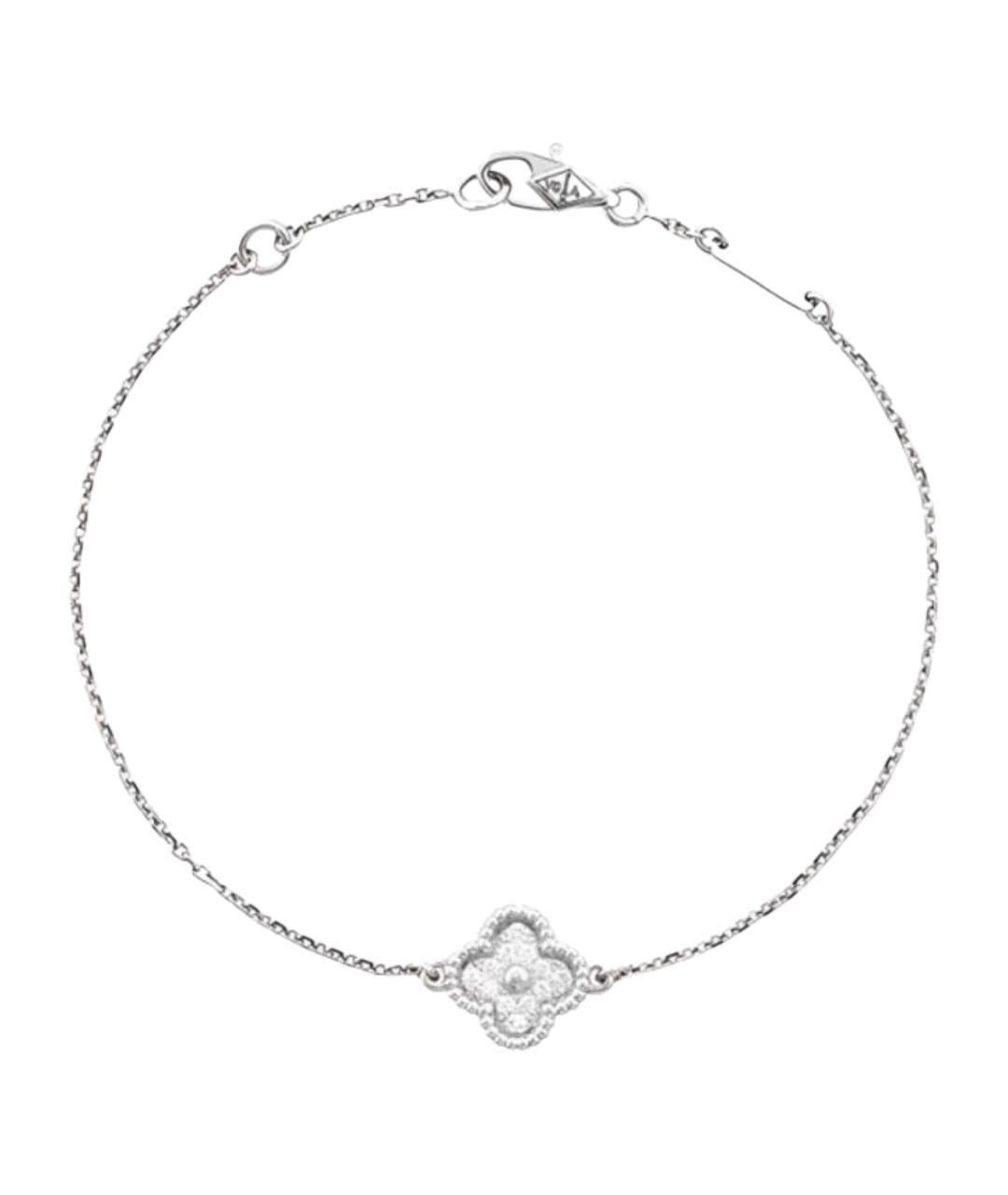 VAN CLEEF & ARPELS Серебрянный браслет из белого золота, фото 1