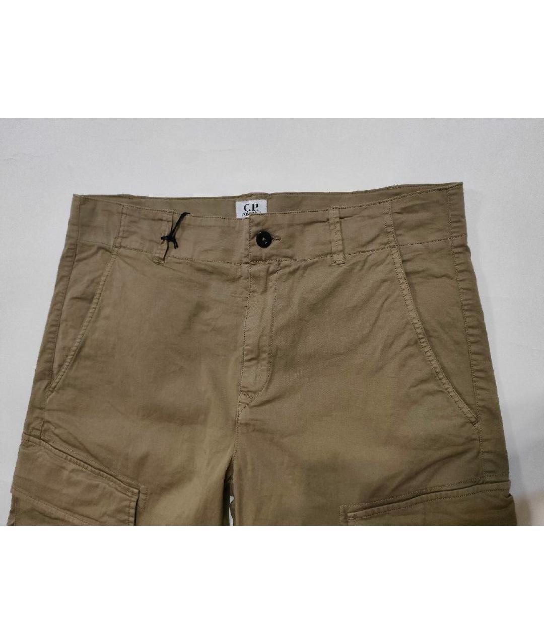 CP COMPANY Хаки хлопковые брюки и шорты, фото 3