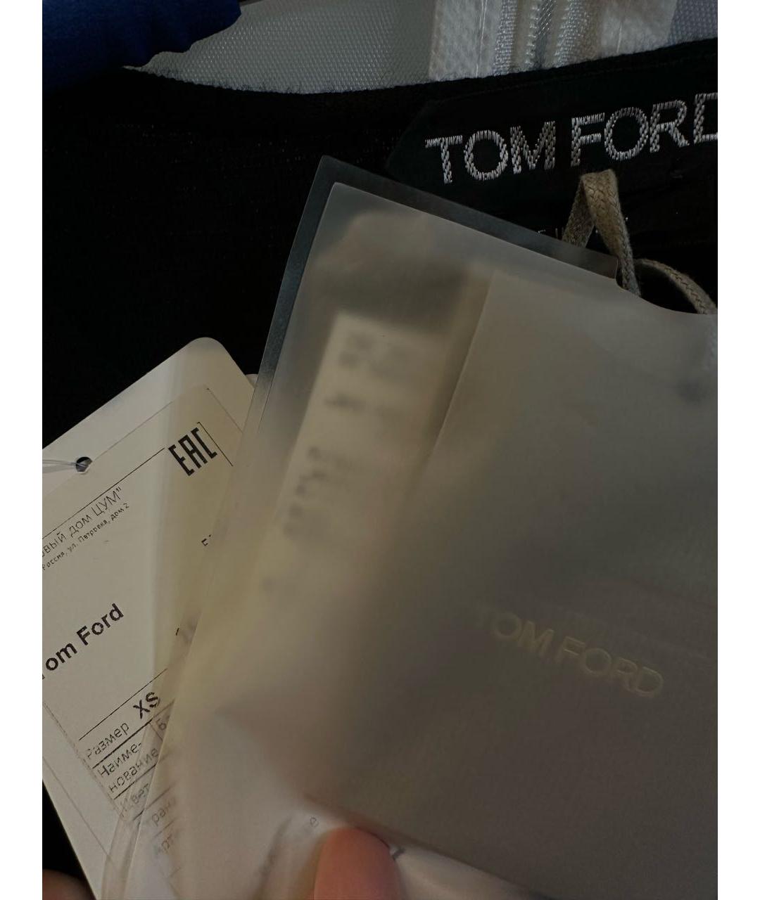 TOM FORD Черный кашемировый кардиган, фото 6