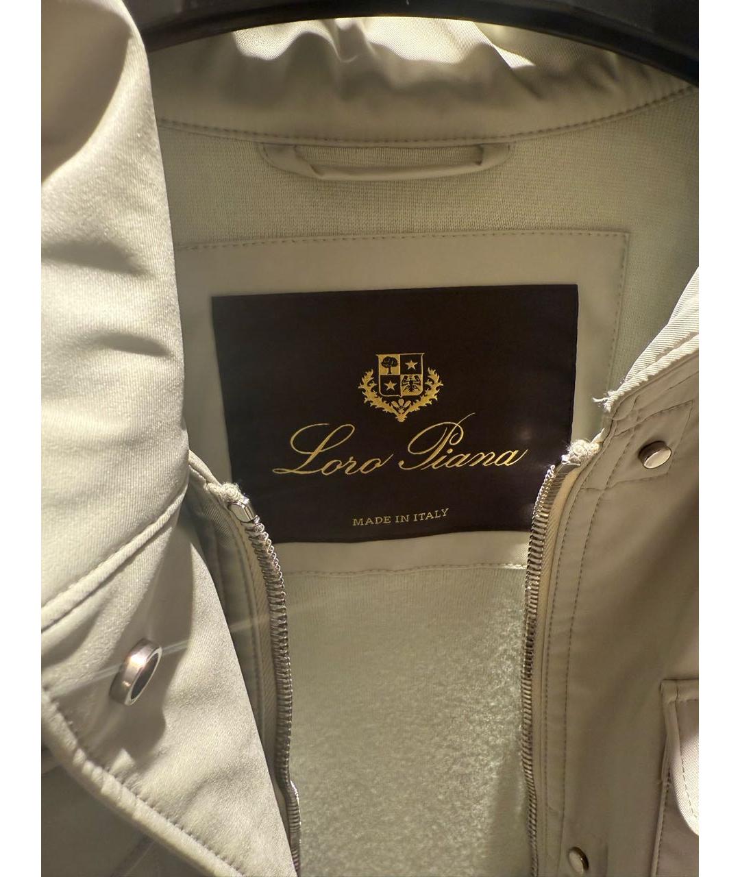 LORO PIANA Зеленая полиамидовая парка, фото 5