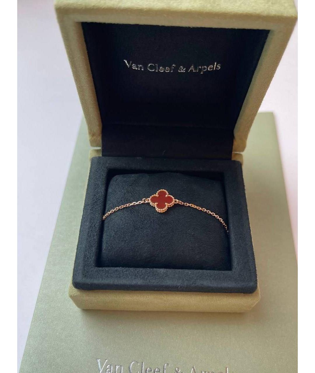 VAN CLEEF & ARPELS Красный браслет из розового золота, фото 3