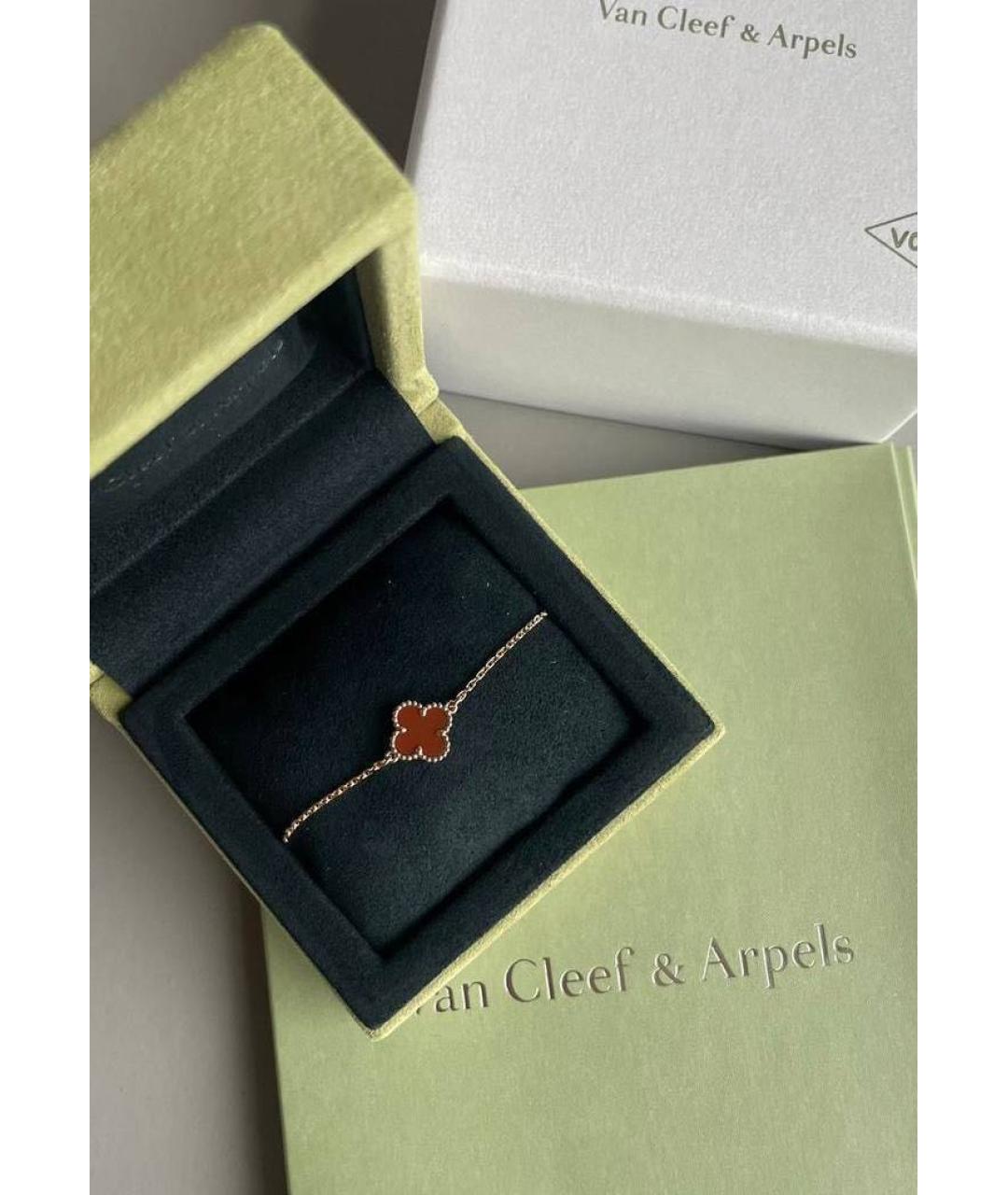 VAN CLEEF & ARPELS Красный браслет из розового золота, фото 2