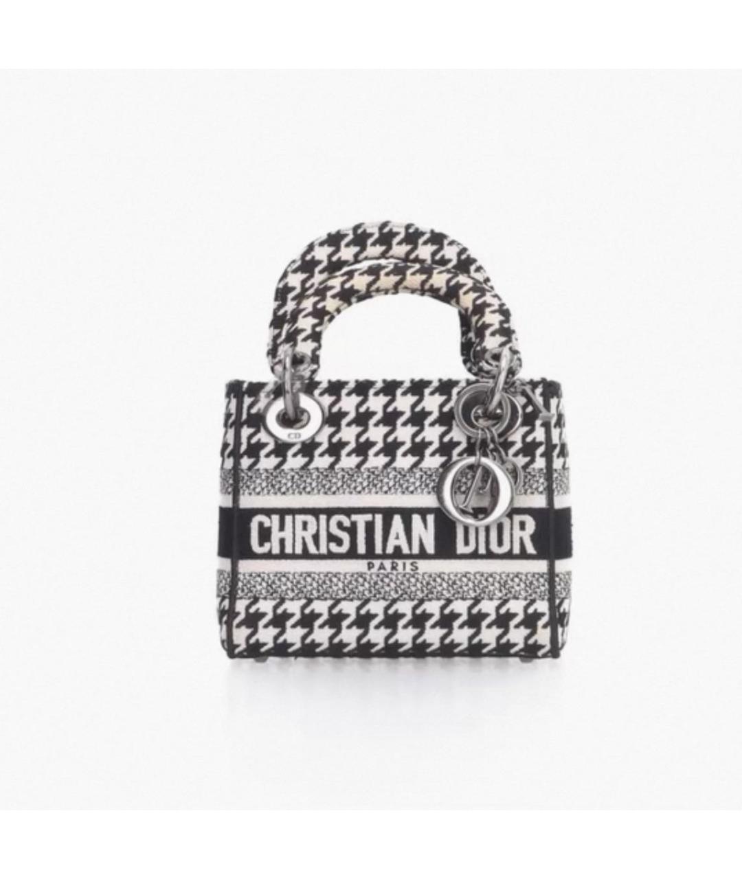 CHRISTIAN DIOR Черная сумка через плечо, фото 5