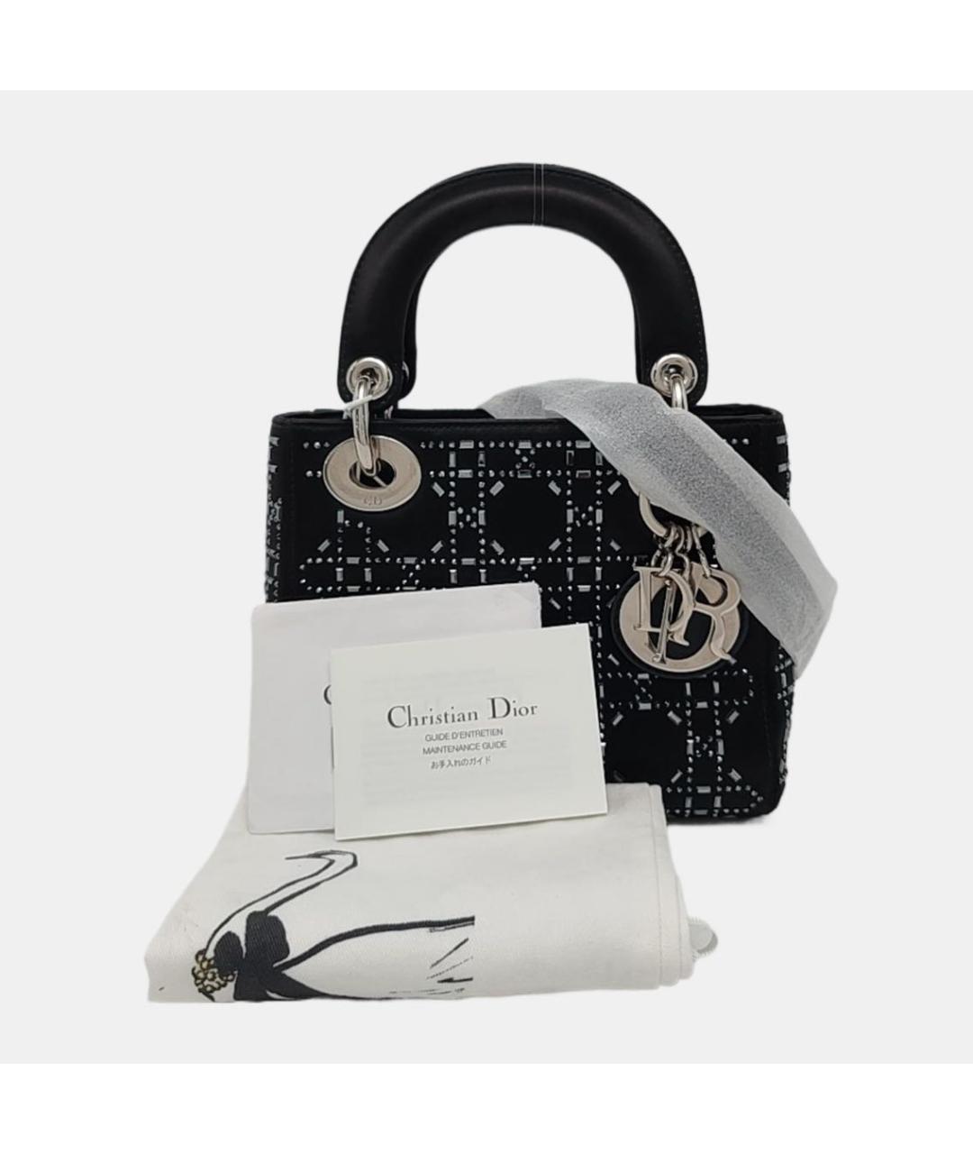 CHRISTIAN DIOR Черная сумка через плечо, фото 2