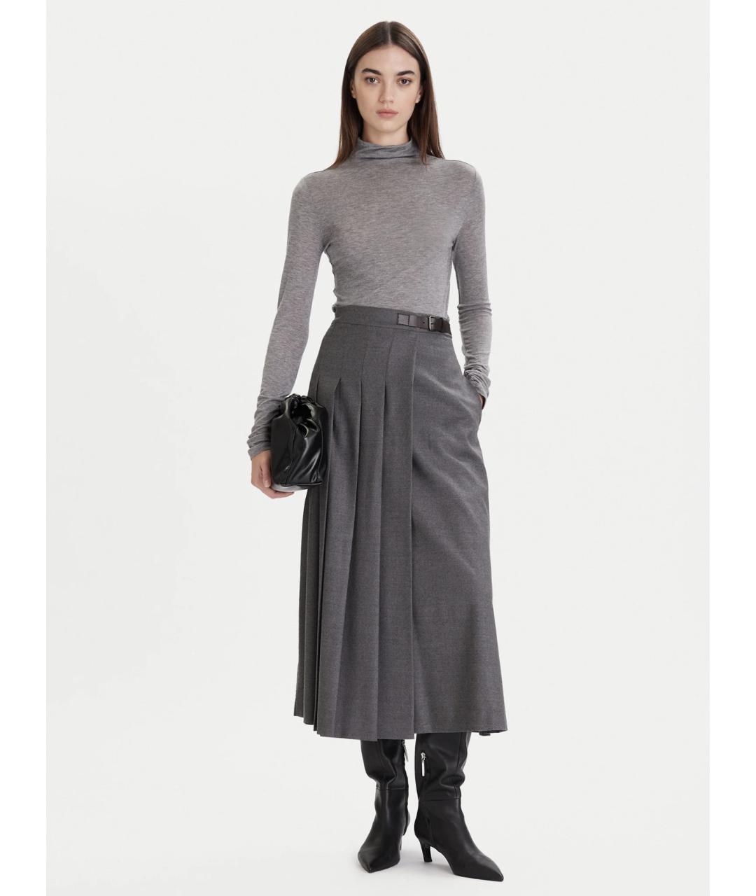 CALVIN KLEIN Серая футболка, фото 2