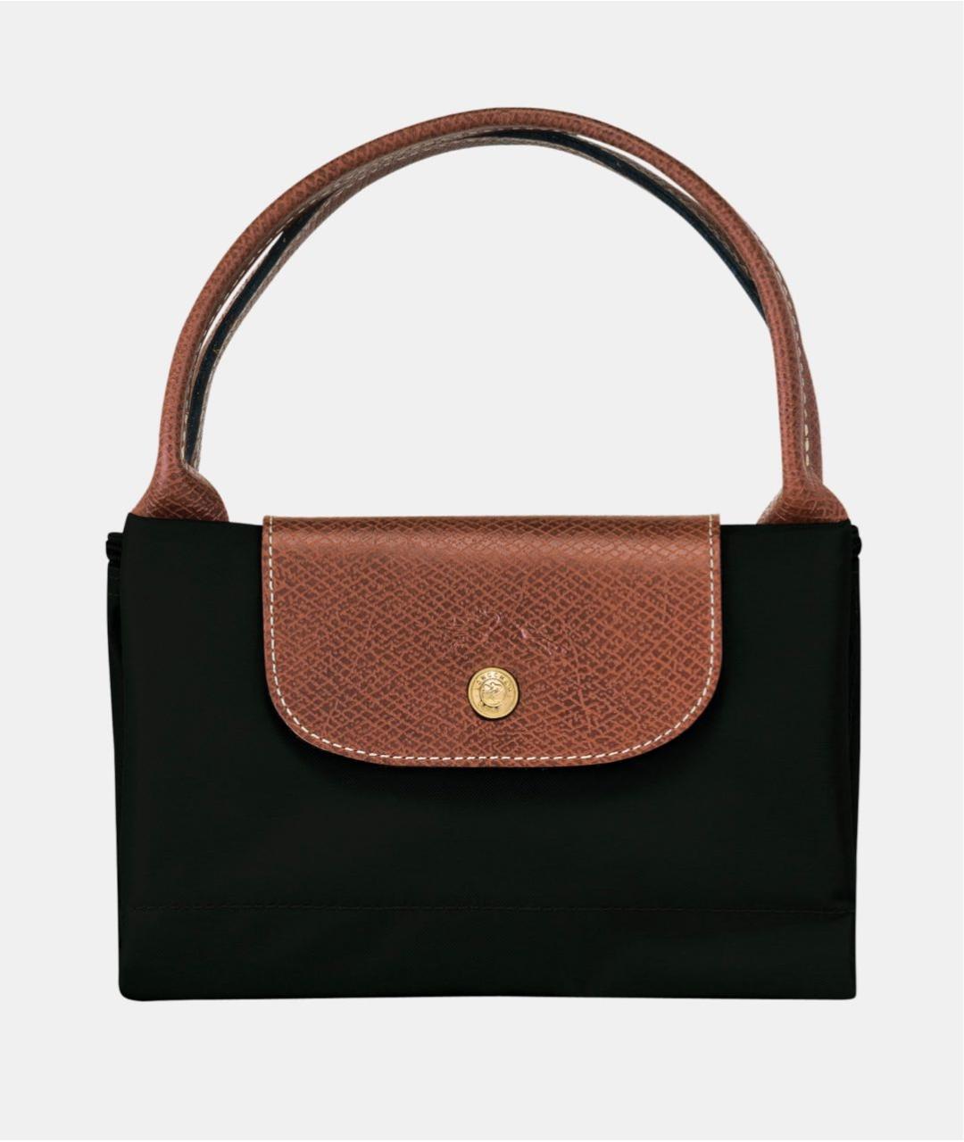 LONGCHAMP Черная сумка тоут, фото 4