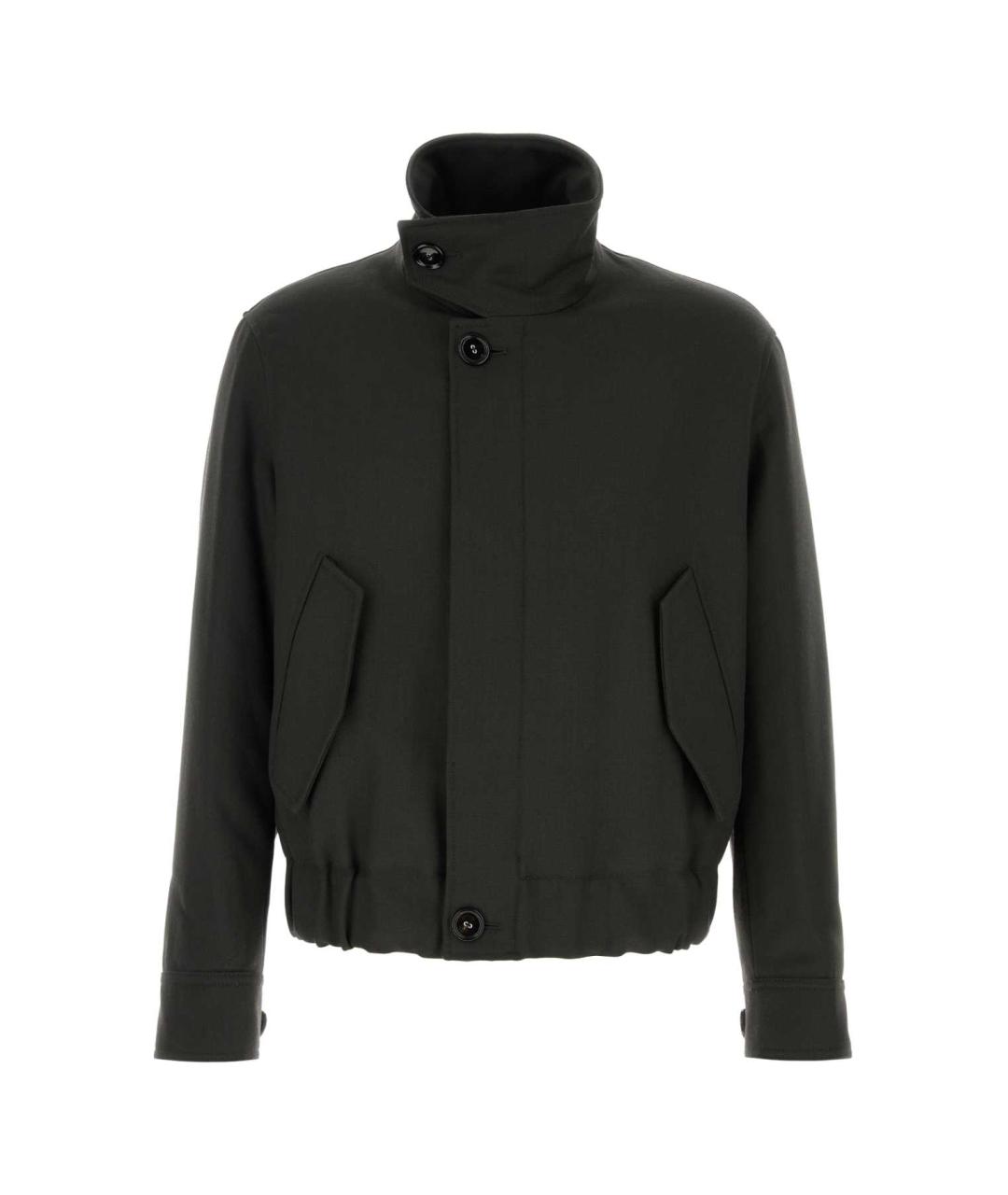 Ami Paris Черная шерстяная куртка, фото 1