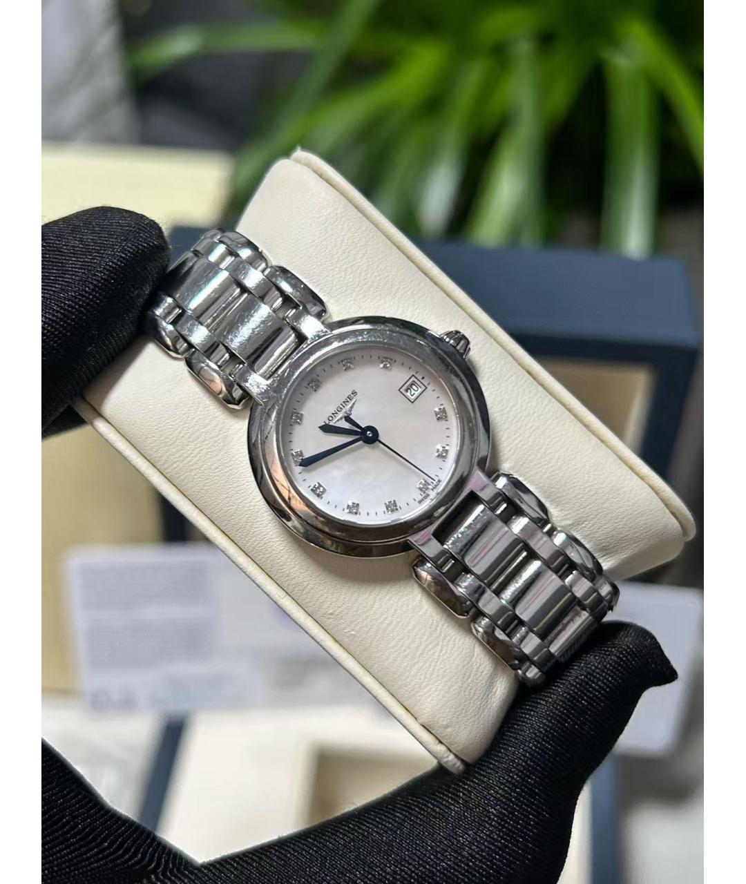 LONGINES Серебряные металлические часы, фото 2
