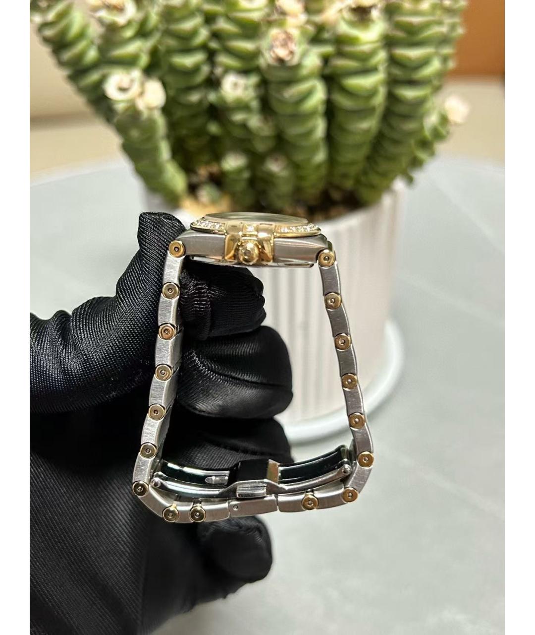 OMEGA Серебряные часы из желтого золота, фото 3