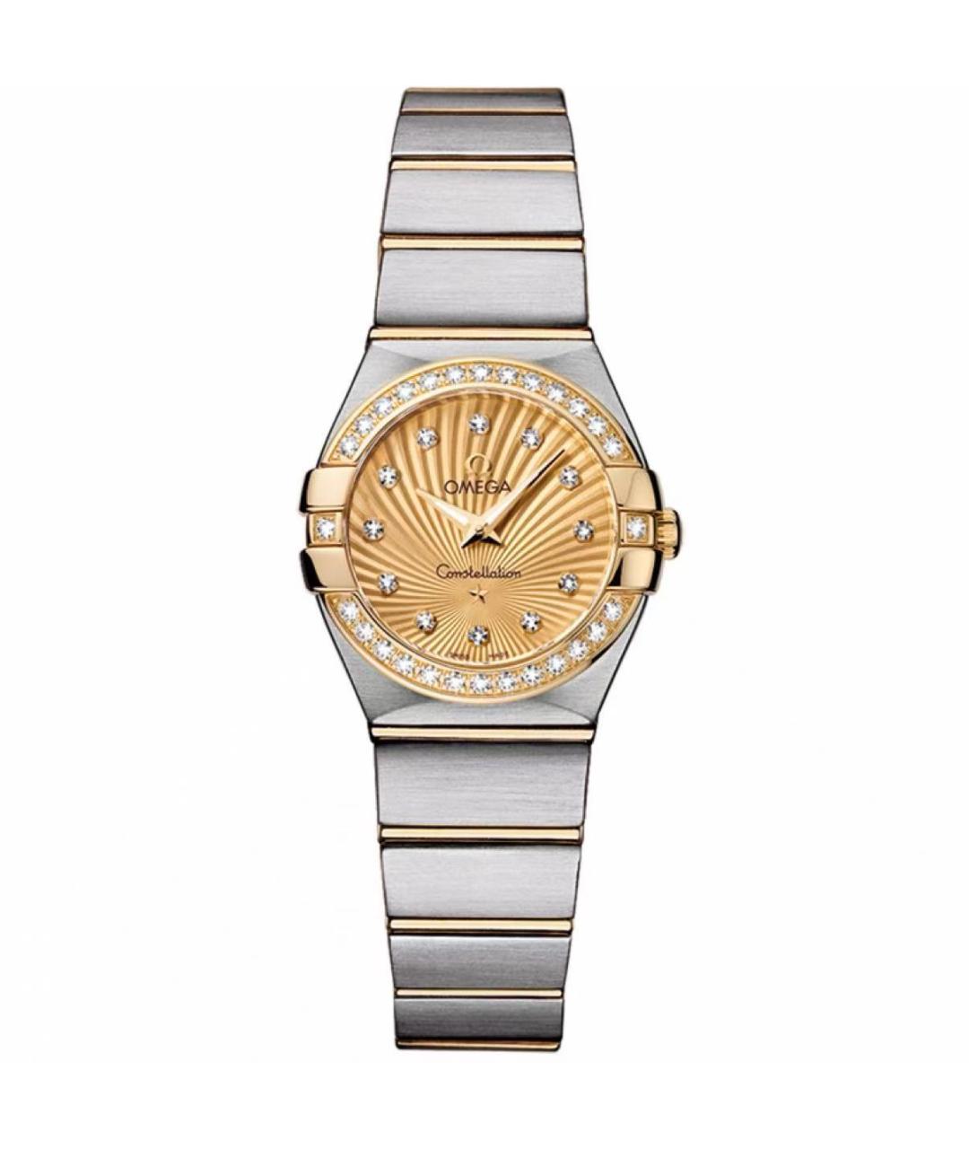 OMEGA Серебряные часы из желтого золота, фото 1