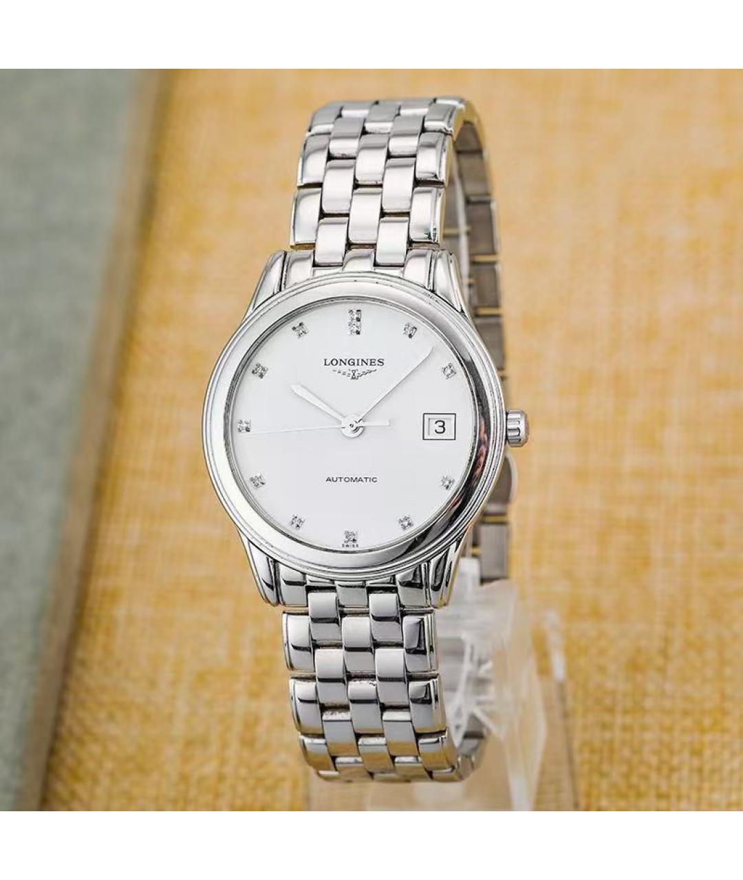 LONGINES Серебряные серебряные часы, фото 2