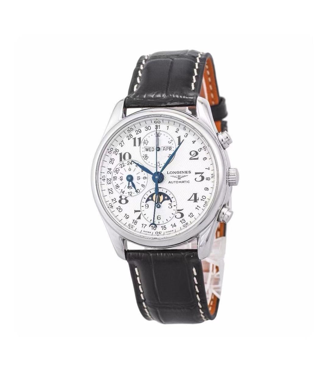 LONGINES Серебряные стальные часы, фото 1