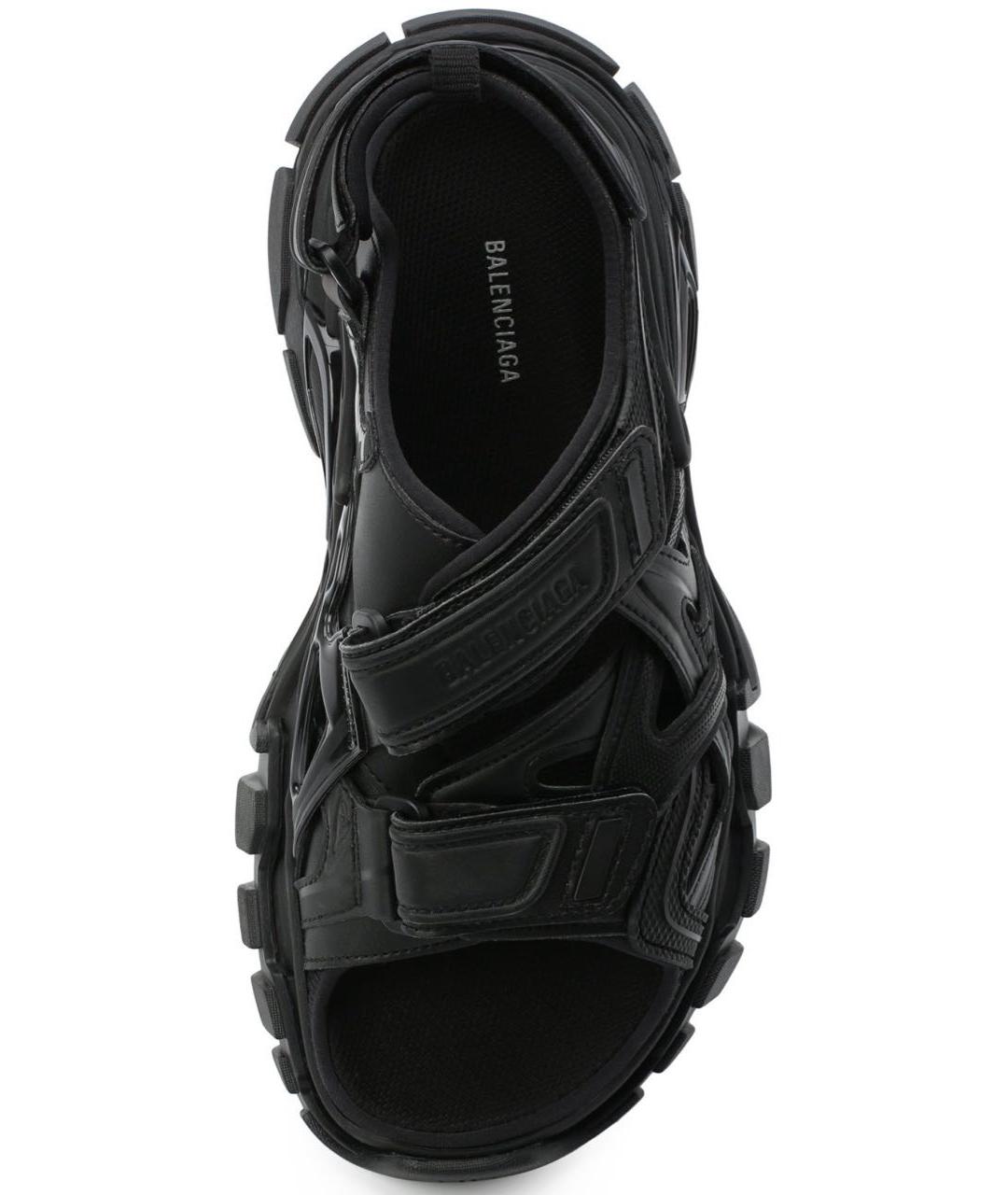 BALENCIAGA Черные сандалии, фото 4
