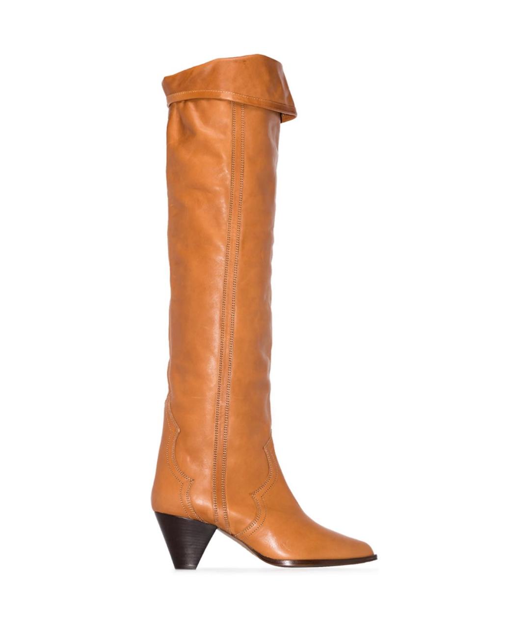 ISABEL MARANT Кожаные ботфорты, фото 1