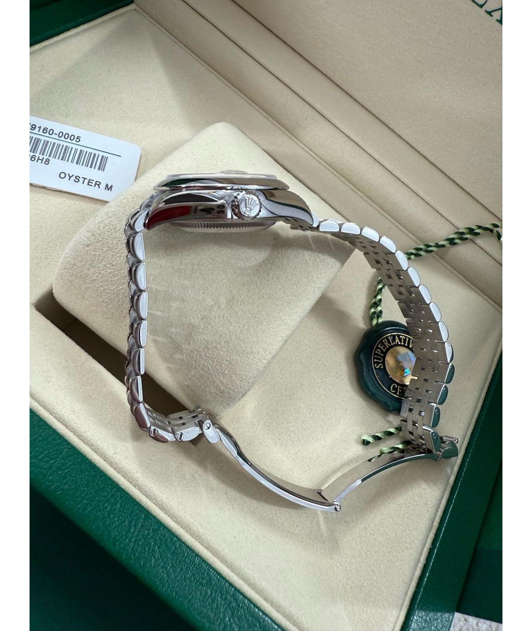 ROLEX Серебряные металлические часы, фото 3