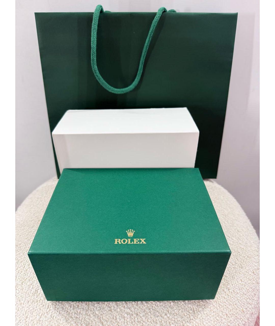 ROLEX Серебряные металлические часы, фото 5