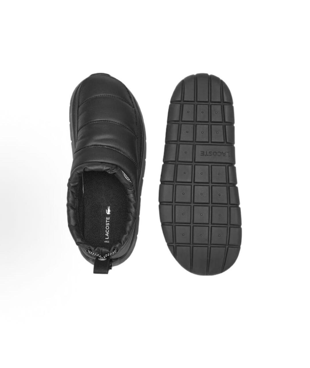 LACOSTE Черные низкие кроссовки / кеды, фото 3