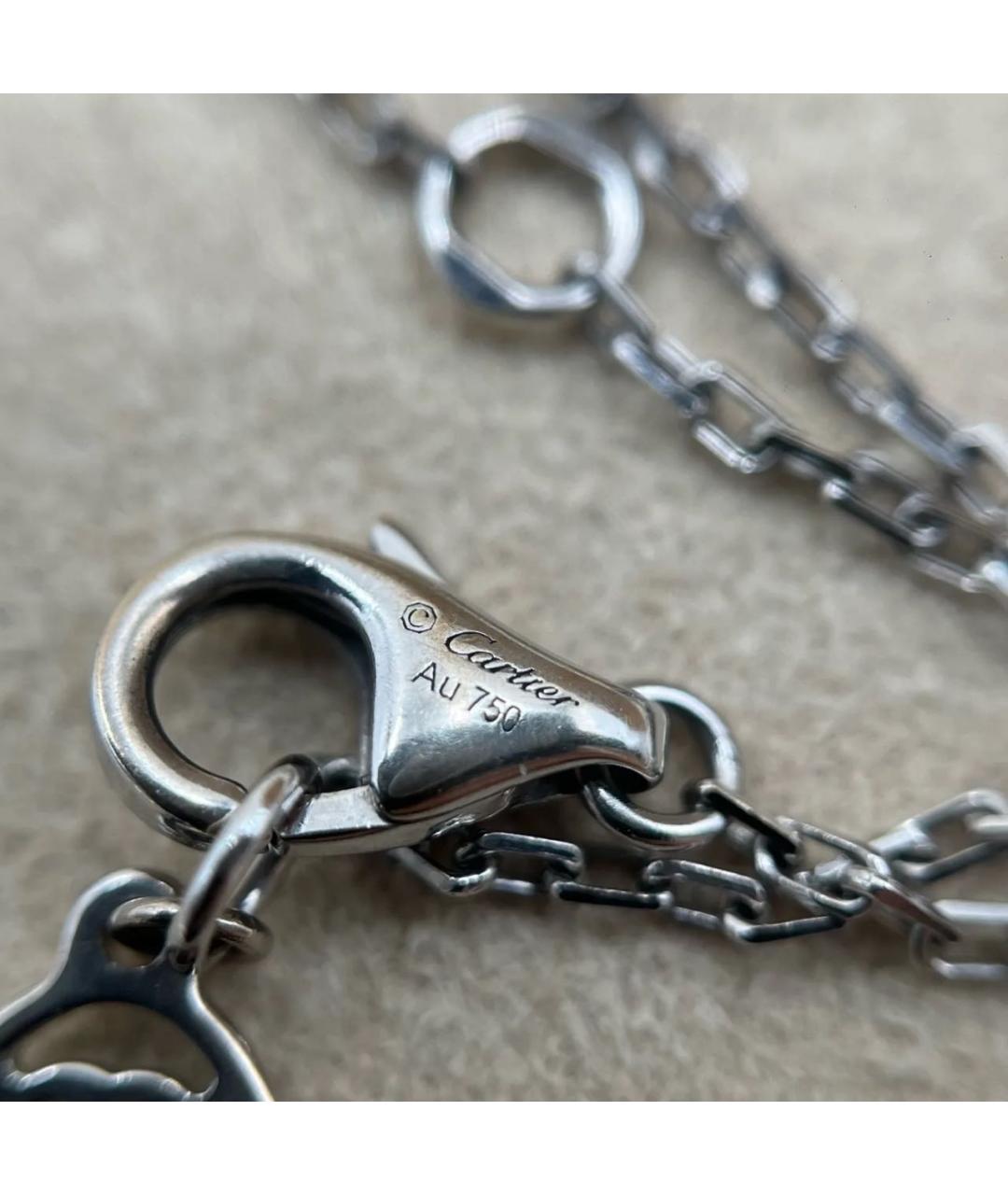 CARTIER Серебряная подвеска из белого золота, фото 7